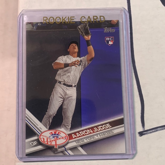 MLB New York Yankees Aaron Judge rookie card